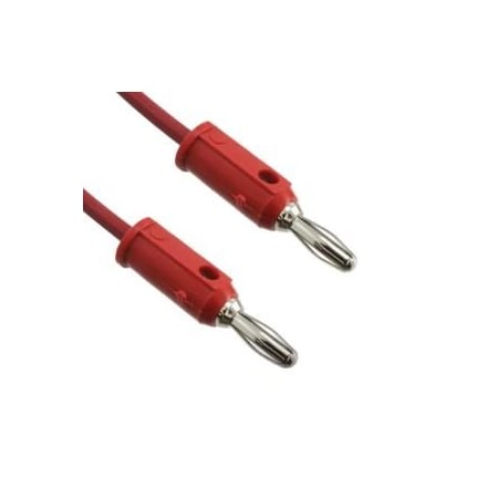 Fluke Banana Plug Patch Cord Red 1938214 1440-48-2